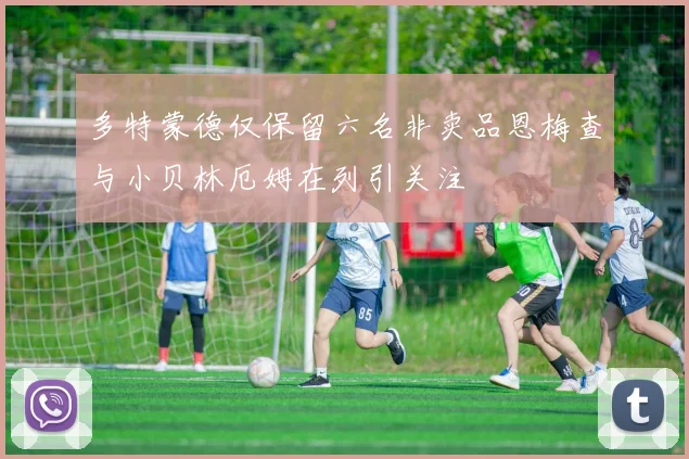 多特蒙德仅保留六名非卖品恩梅查与小贝林厄姆在列引关注